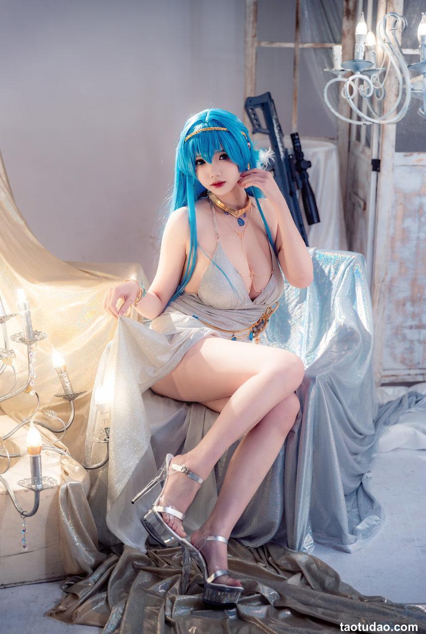 雪晴Astar-海伦水晶派对礼服[42P+10V-403MB]