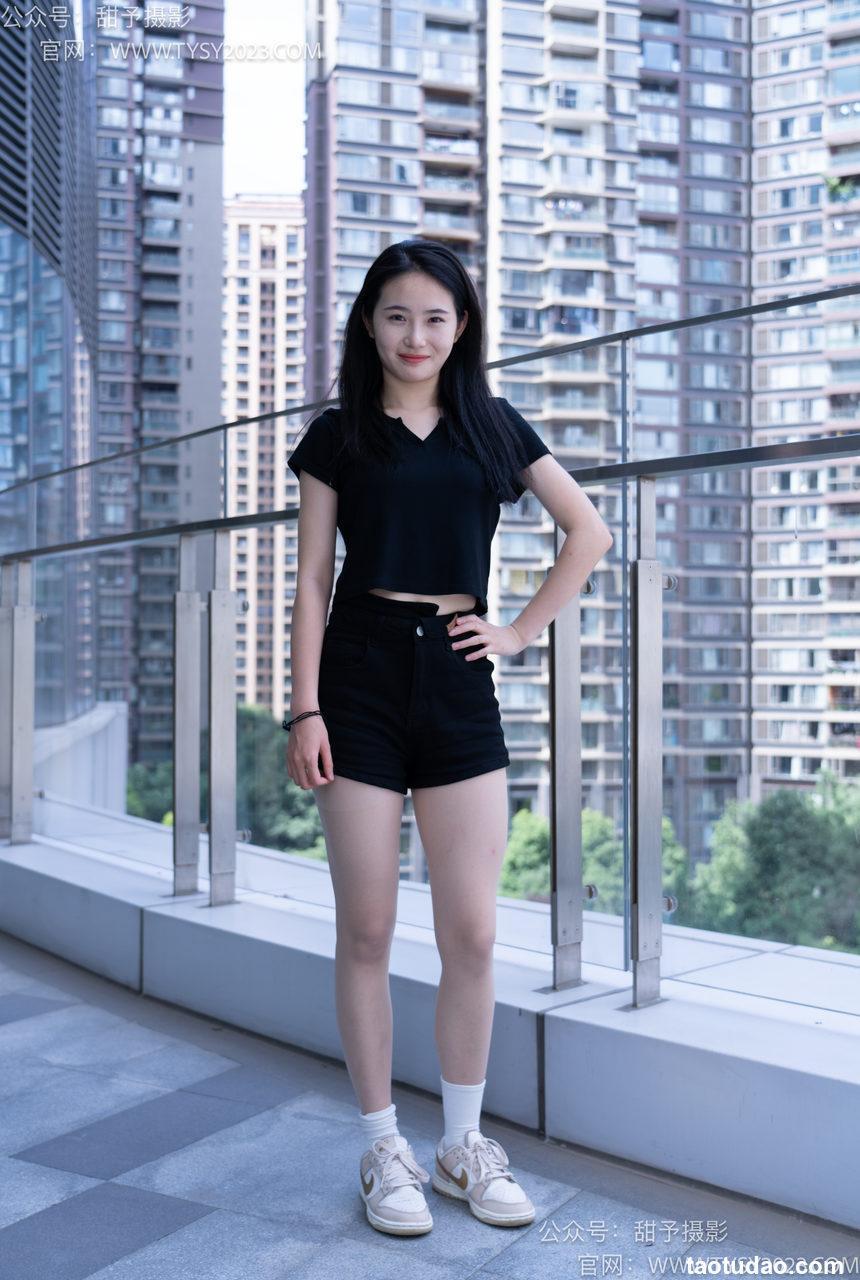 甜予摄影 NO.052 思思-板鞋、白棉袜、肉丝[128P+2V／9.58GB]