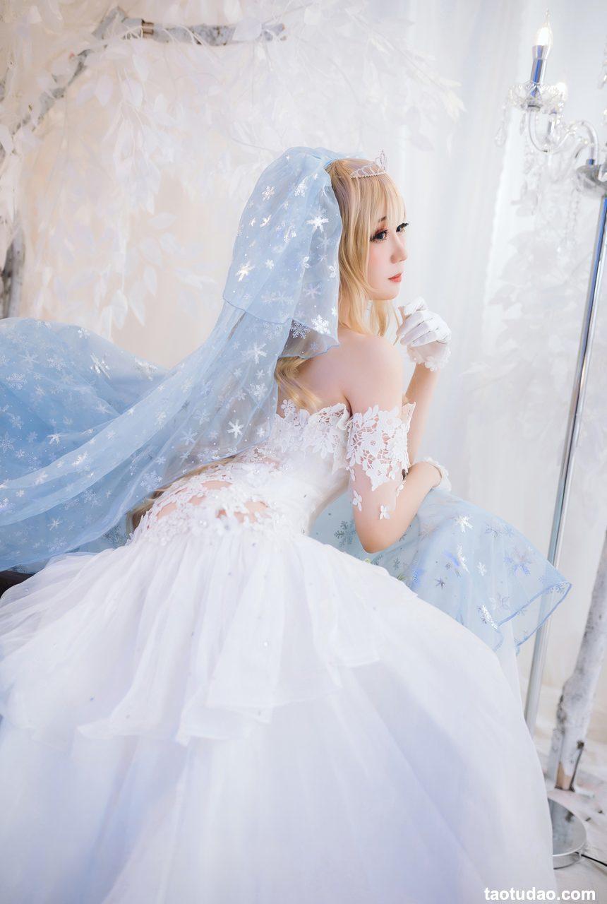 焖焖碳 –  少女前线 索米 婚纱[42P-148.8M]