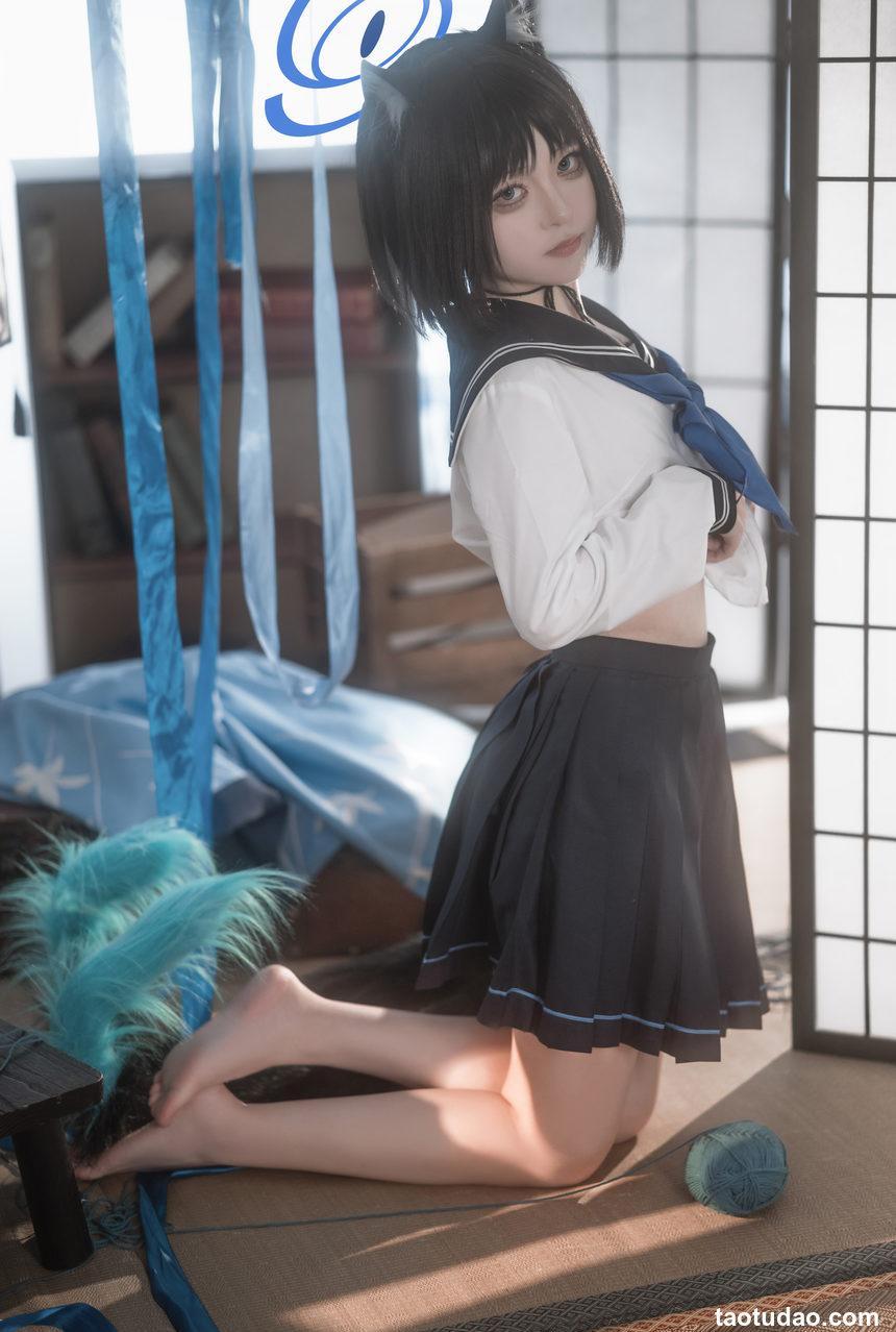 矢量鱼-蔚蓝档案-桐生桔梗[24P-341MB]