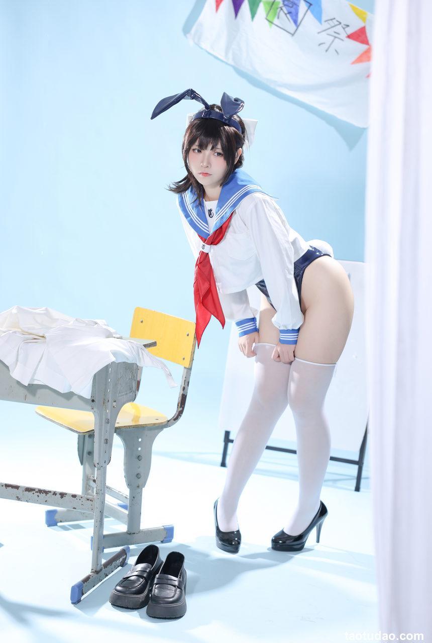 G44不会受伤 – 水手服兔女郎咖啡厅 [27P-350MB]