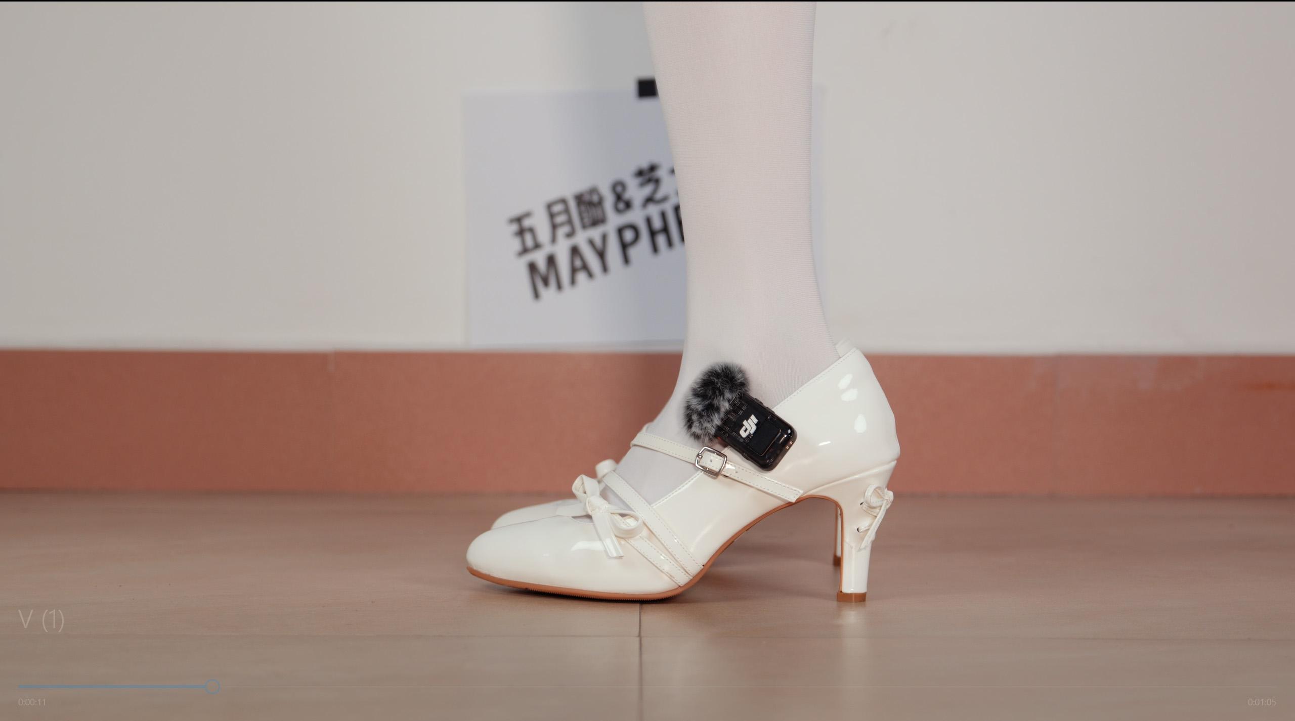 芝士好椰 NO.027  - 把麦克风别在鞋上！听听花笺高跟鞋的声音！[1V／522MB]