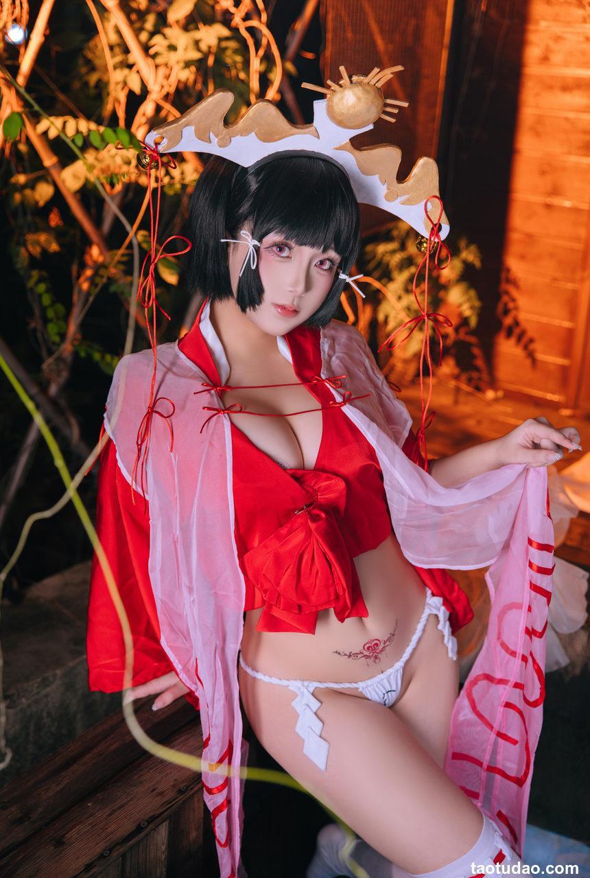 日奈娇 –  辉夜巫女[130P1V-1.06GB]