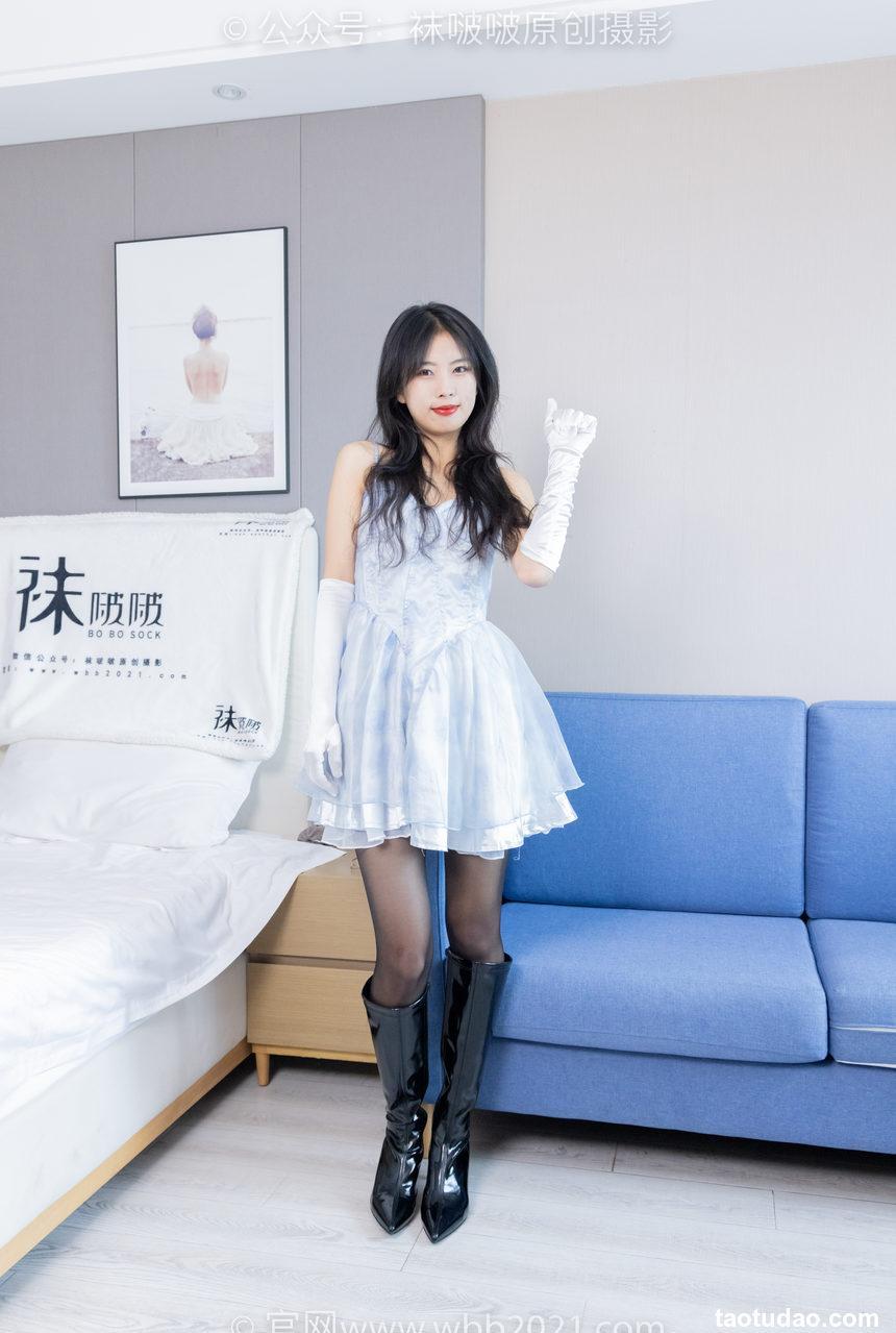 [BoBoSocks袜啵啵]NO.427 奶油-两双长靴、黑丝[149P+1V／6.79GB]