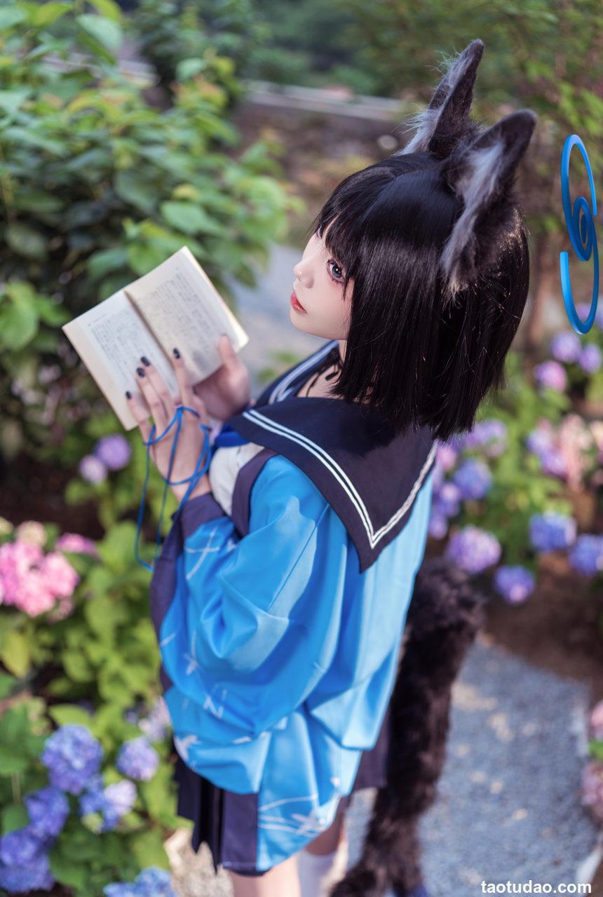 艾西Aiwest-蔚蓝档案-桐生桔梗[48P-1.07G]