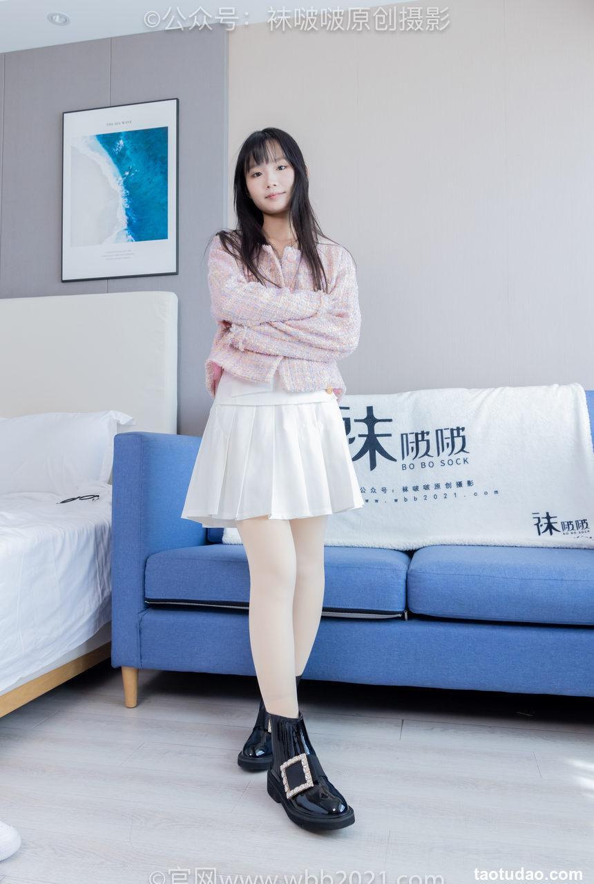 BoBoSocks袜啵啵 NO.438 甜甜圈-皮鞋、板鞋、白棉袜、黑色踩脚袜[150P+1V／7.28GB]