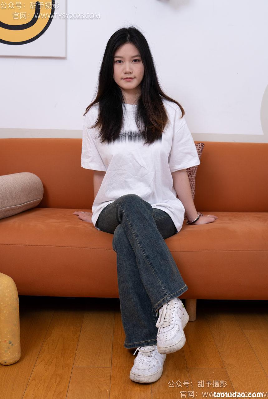 甜予摄影 NO.070 松松-板鞋、白棉袜、裸足[122P+2V／9.74GB]