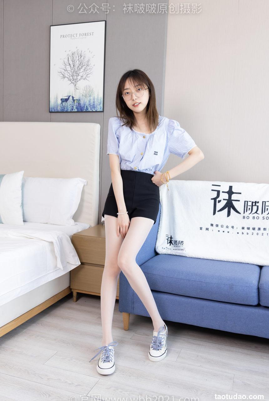 [BoBoSocks袜啵啵]NO.467 稚予-板鞋、白丝[150P+1V／6.72GB]