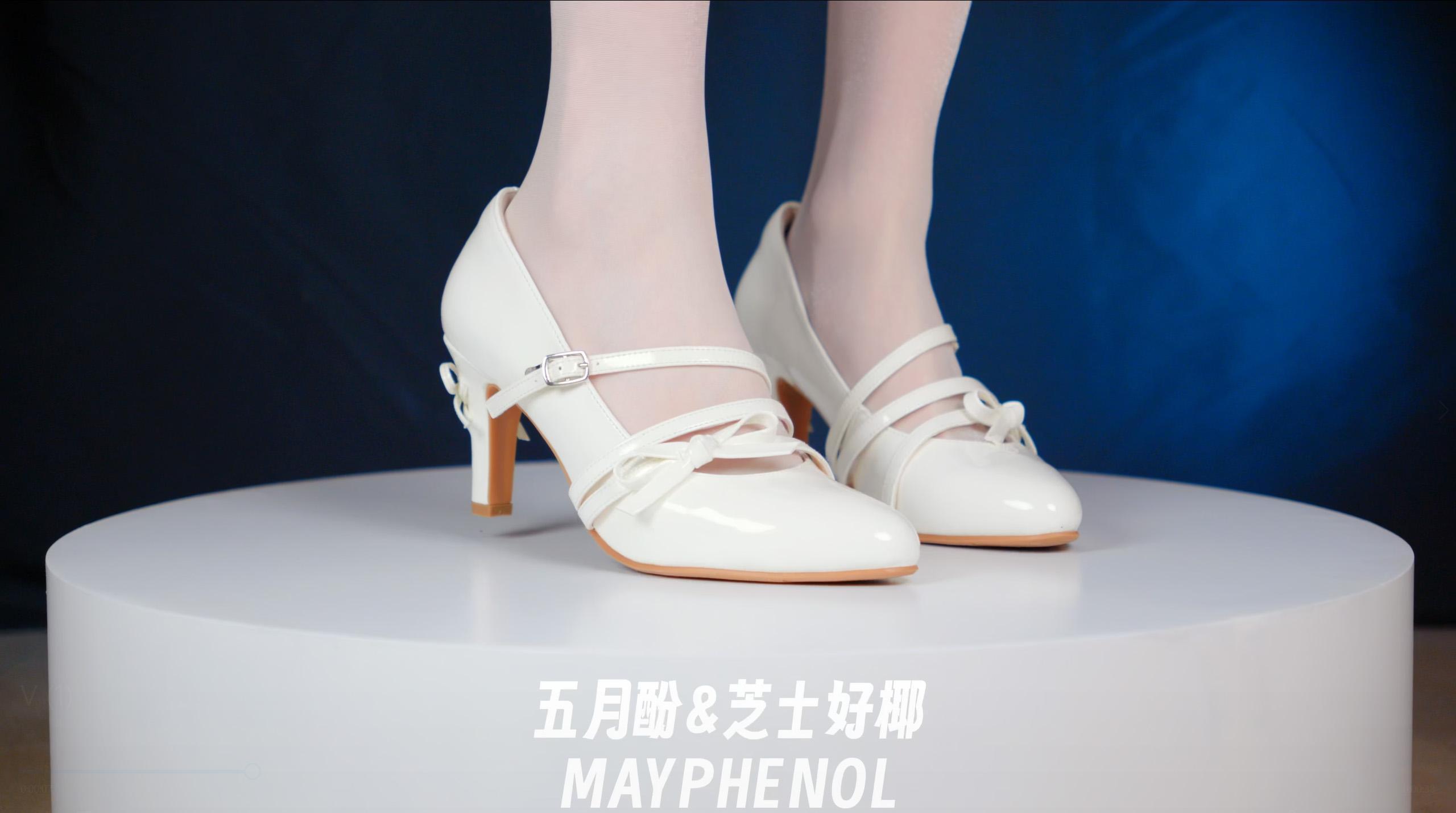 芝士好椰 NO.026  - 纯洁白色——桃小坞花笺白[1V／596MB]