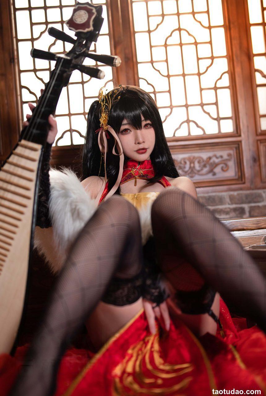 yuuhui玉汇碧蓝航线 大凤旗袍[23P-148M]