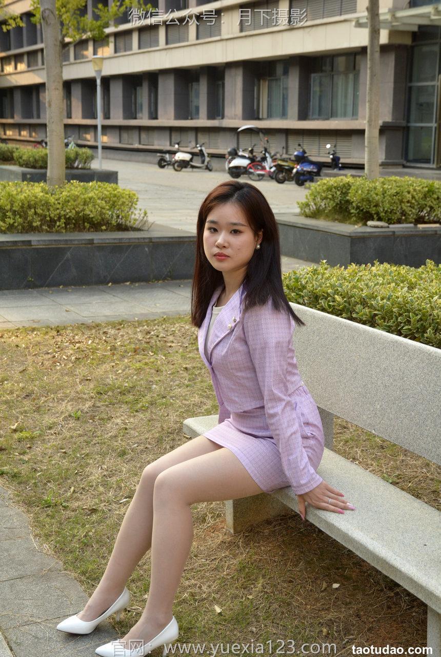 月下摄影 NO.002 茜茜~面试正装 提前感受下步入社会后面试工作得正装！[140P+1V／7.18GB]