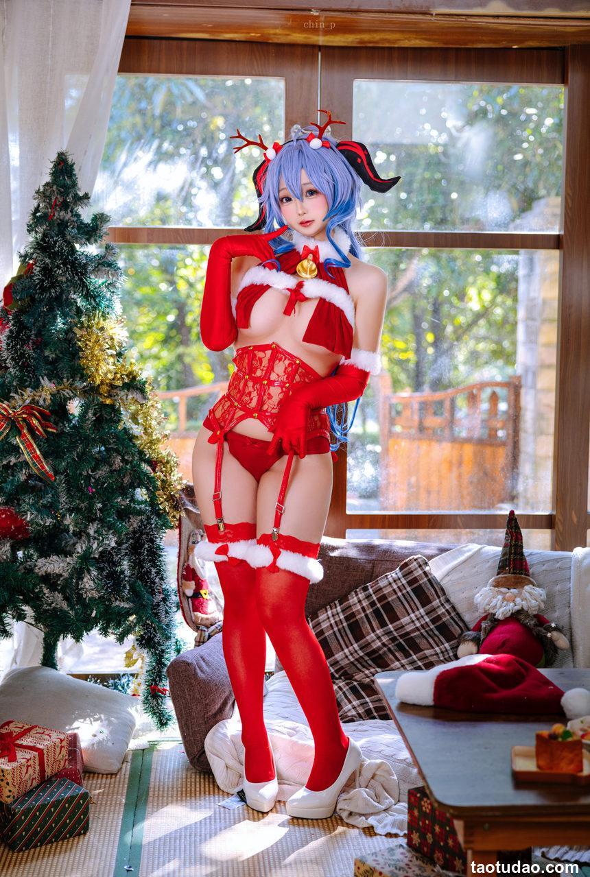 日奈娇 –  甘雨圣诞+礼物[120P-1.24G]