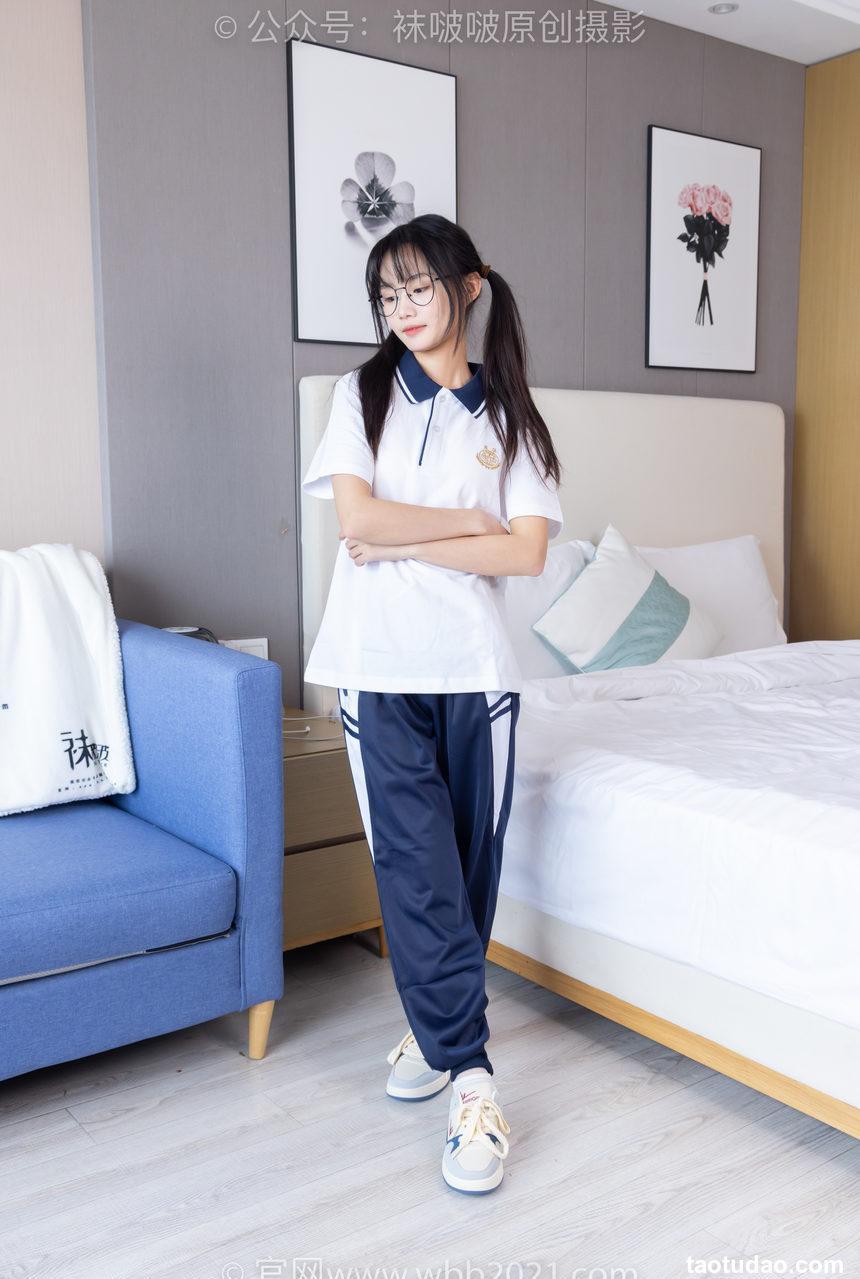 [BoBoSocks袜啵啵]NO.445 稚予 长靴、马丁短靴、黑丝、白棉袜[145P+1V／5.39GB]