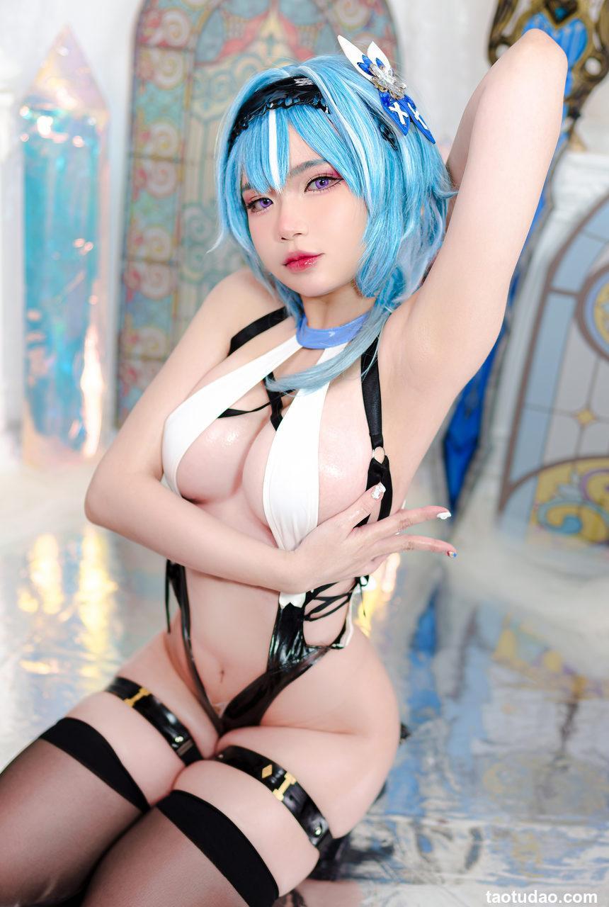 ZinieQ – NO.044 Eula Genshin Impact [42P+16V／1.02GB]