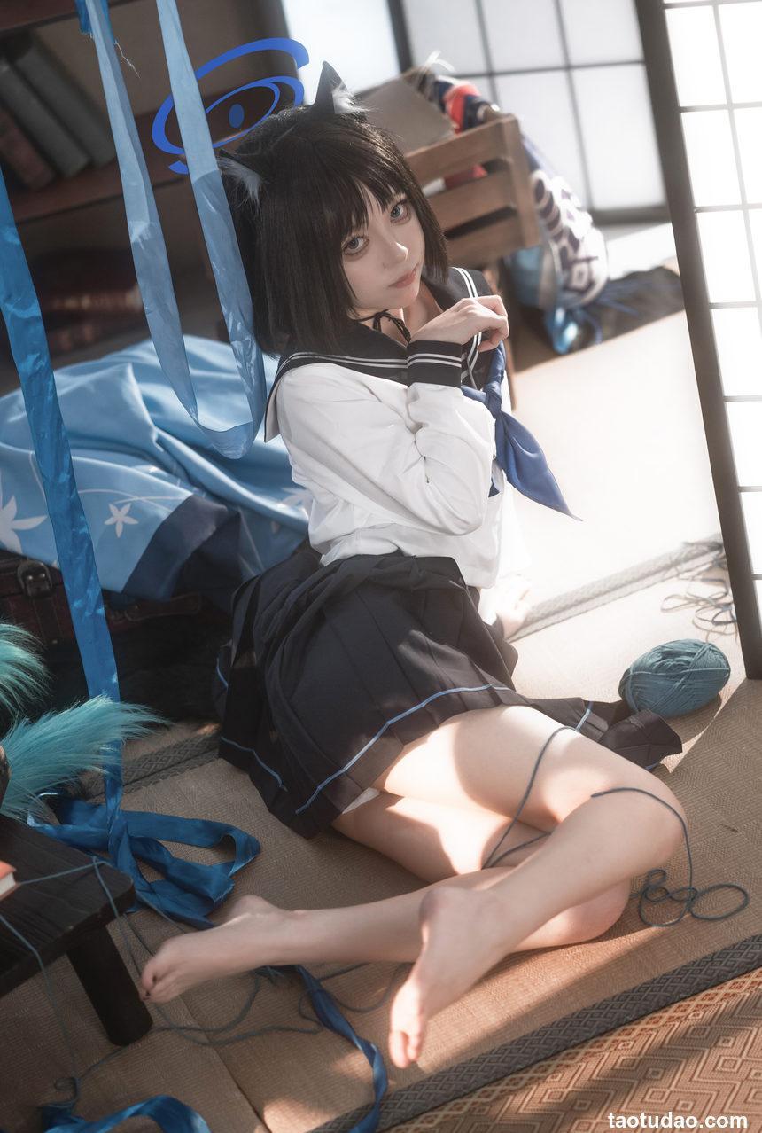 矢量鱼-蔚蓝档案-桐生桔梗[24P-341MB]