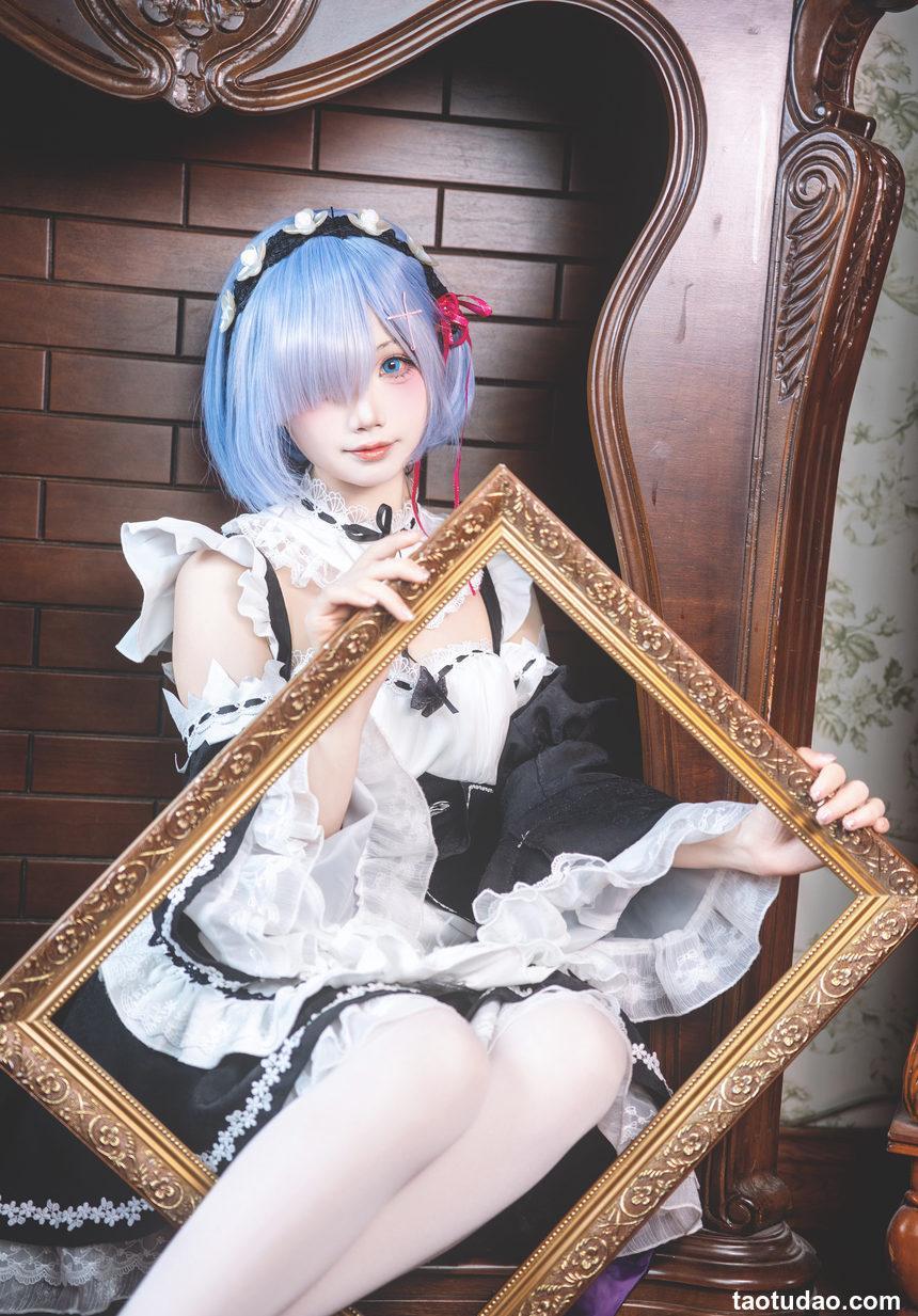 SASA小麋鹿-蕾姆女仆[18P-454MB]