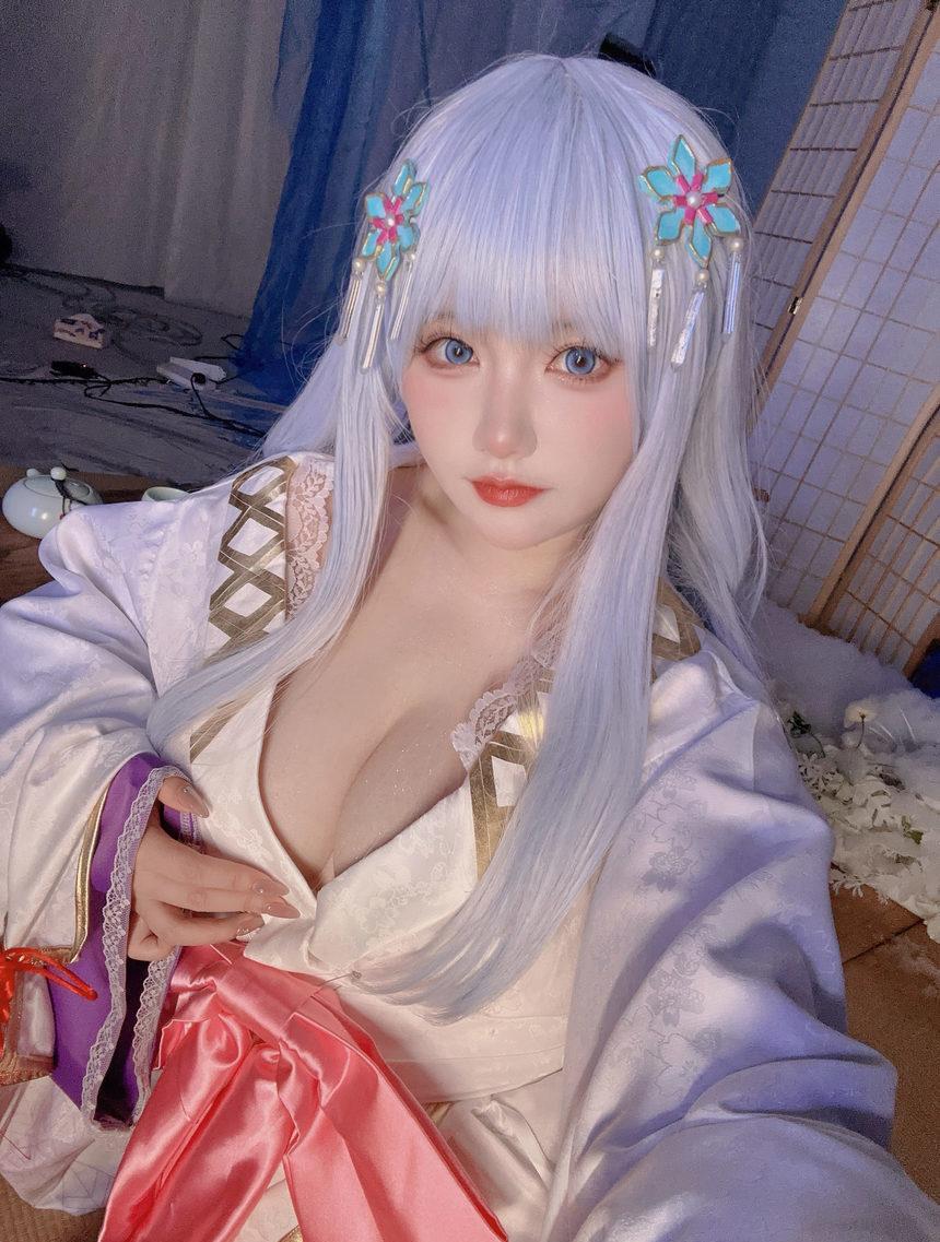 是一只熊仔 NO.022 白雪姬 (美少女万华镜异闻：雪女) [41P-185MB]