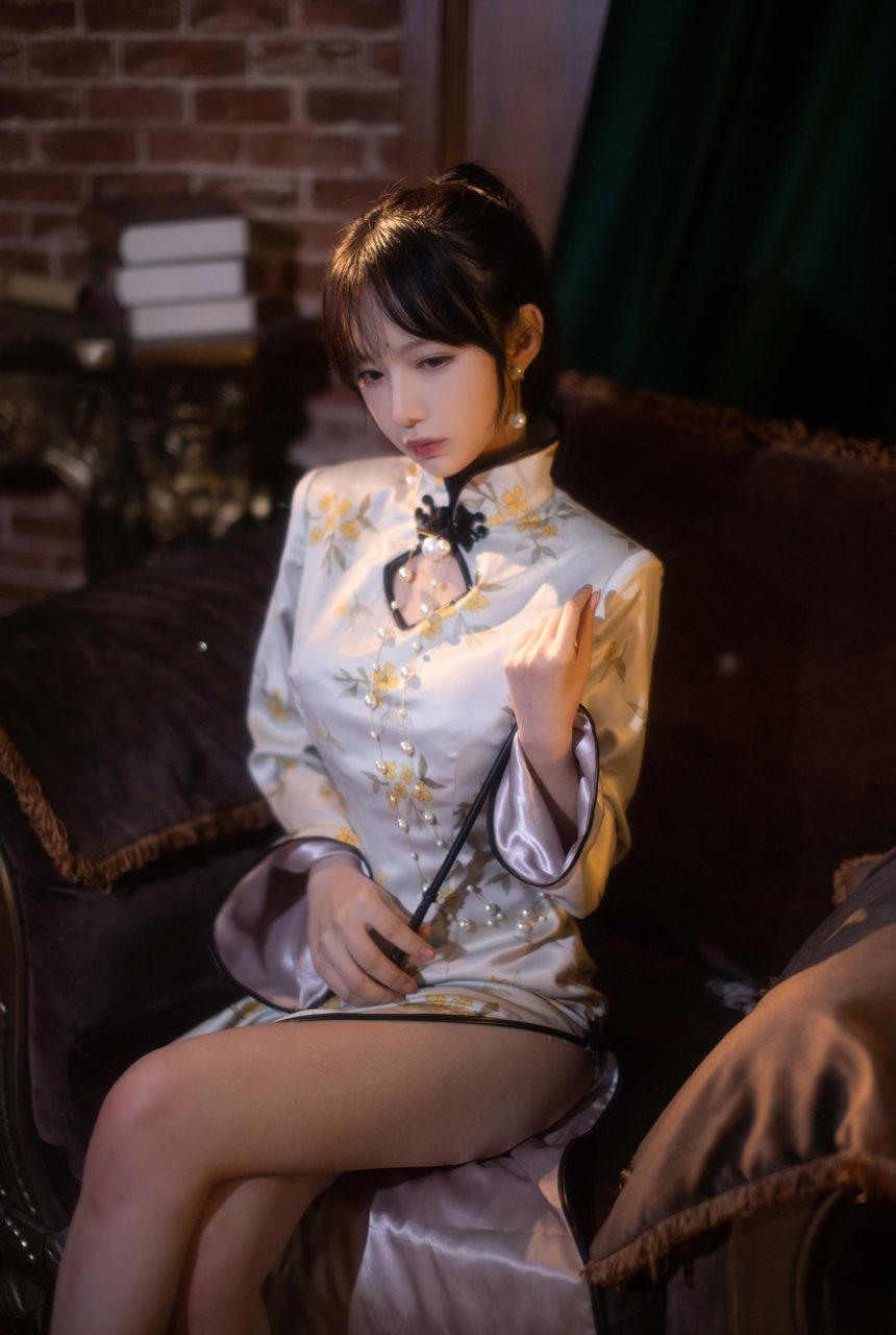 Shika小鹿鹿 - NO.112 中秋旗袍[12P-95MB]