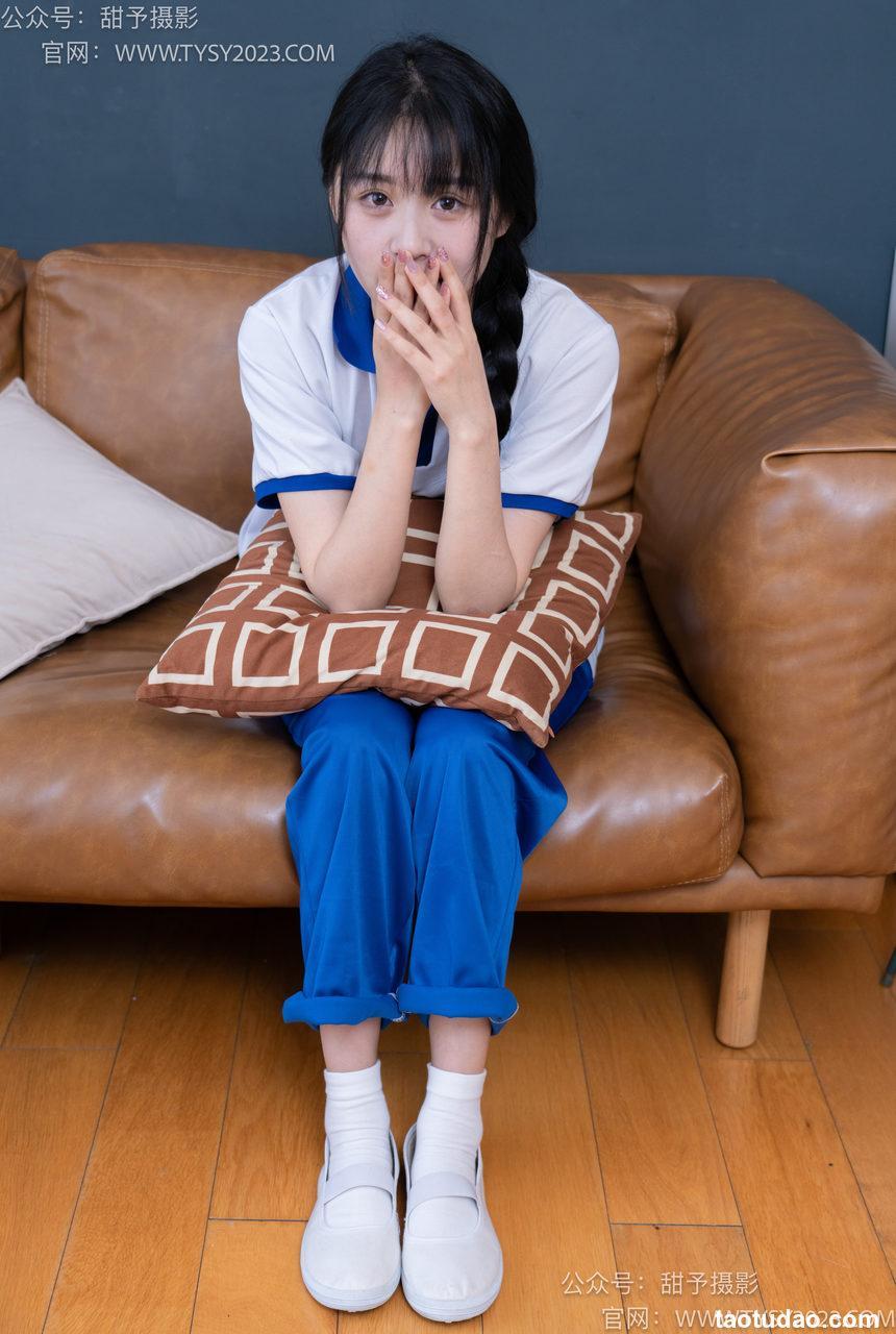 甜予摄影 NO.091 澜澜-校服、白布鞋、板鞋、白棉袜、短肉丝、裸足[135P+2V／10.2GB]