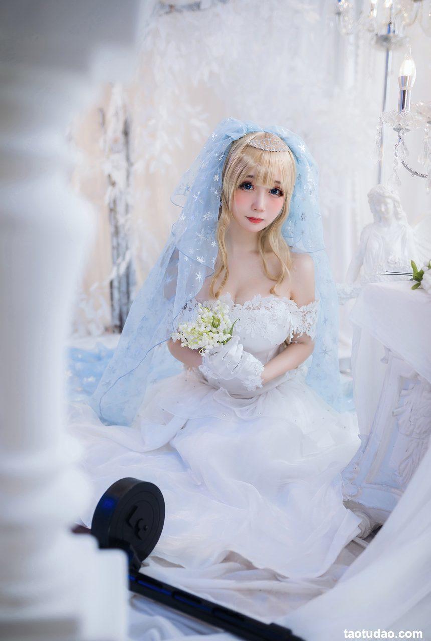 焖焖碳 –  少女前线 索米 婚纱[42P-148.8M]