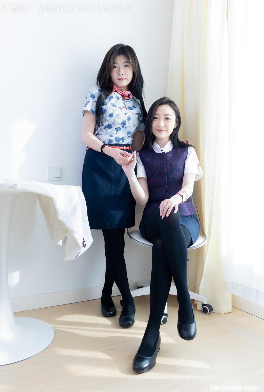 物恋传媒 NO.2232 恬恬&樱桃-皮鞋、厚黑丝、裸足、空姐制服、[150P-1V-4.71G]