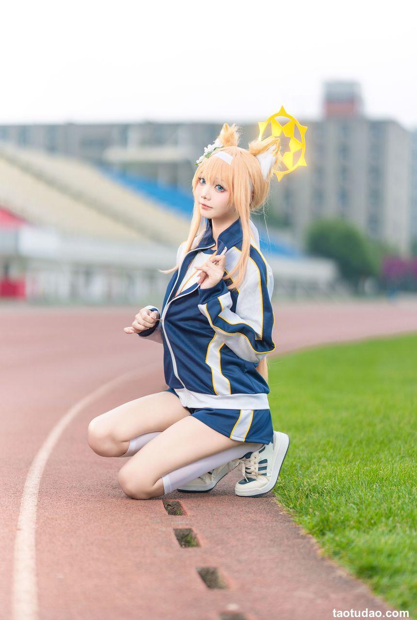 艾西Aiwest –  碧蓝档案 伊落玛丽 体操服 [44P-178MB]