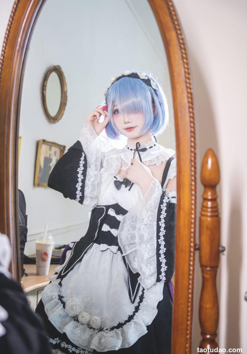 SASA小麋鹿-蕾姆女仆[18P-454MB]