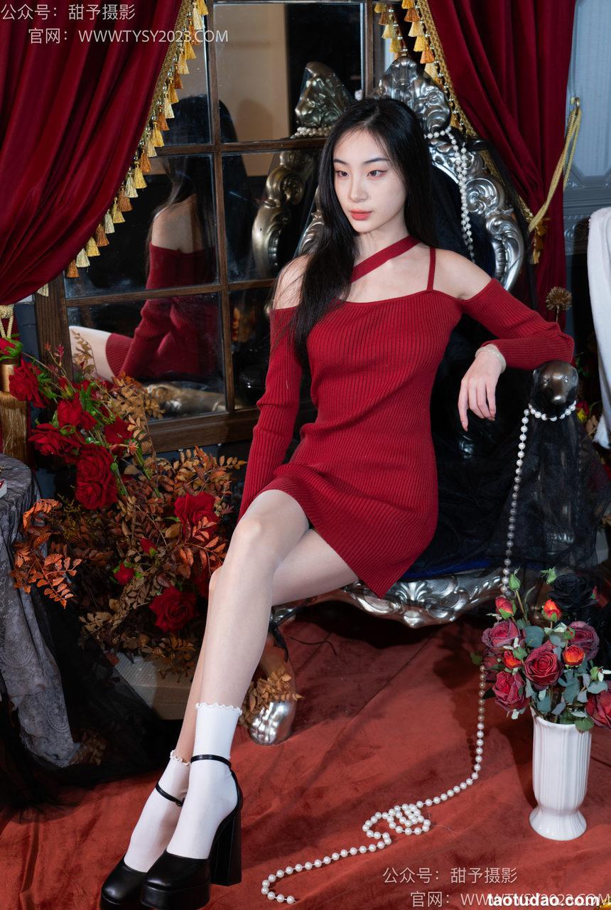 甜予摄影 NO.090 小狸-高跟鞋、白棉袜、肉丝（脚尖加固款）[124P+2V／9.56GB]