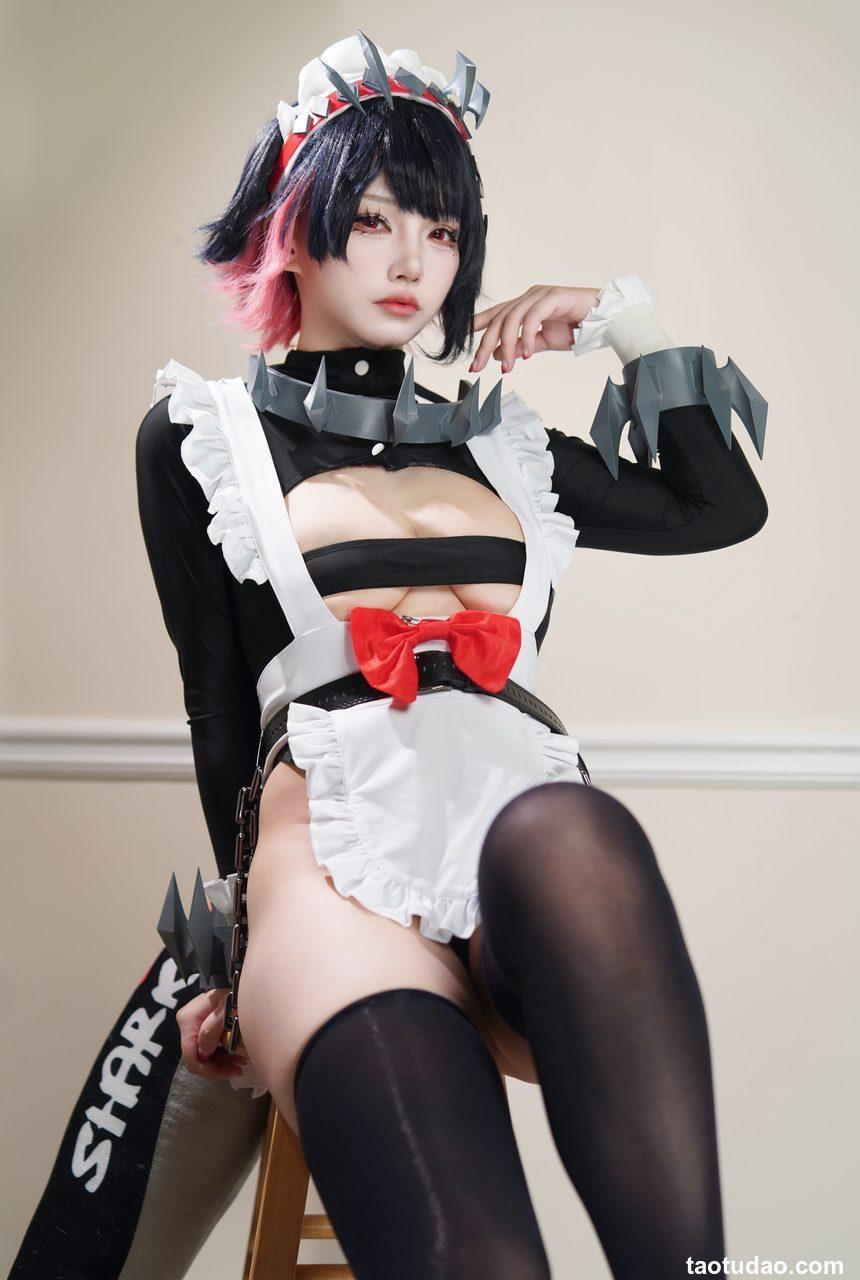 狐洛洛子-ZZZ鲨鱼妹-私设女仆[40P-143MB]