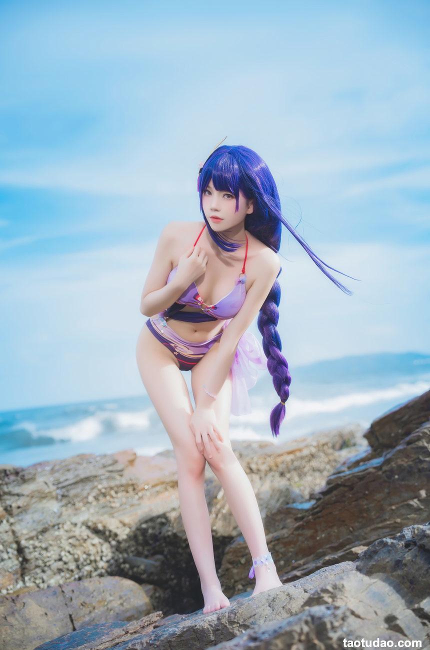 桜桃喵-雷电将军 [28P-218.99MB]