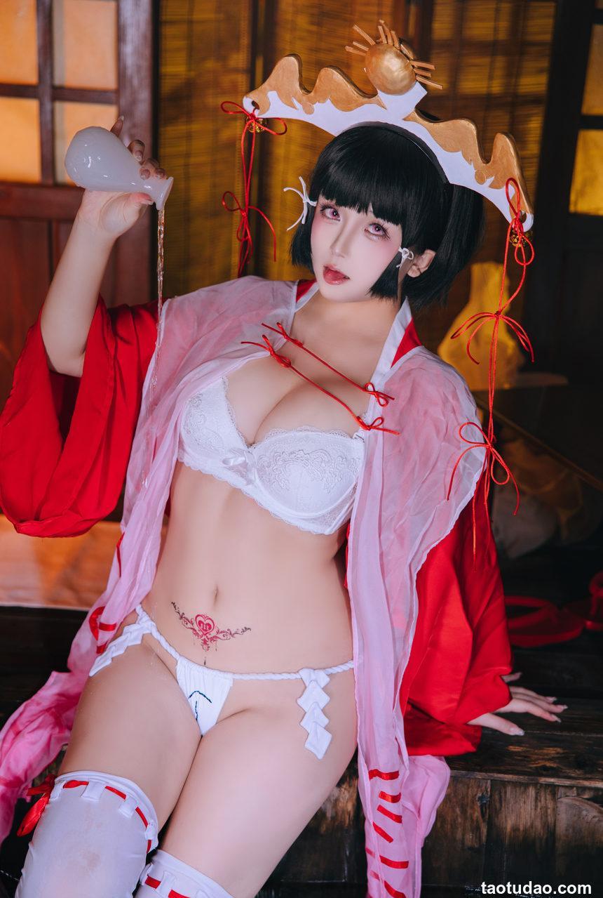 日奈娇 –  辉夜巫女[130P1V-1.06GB]