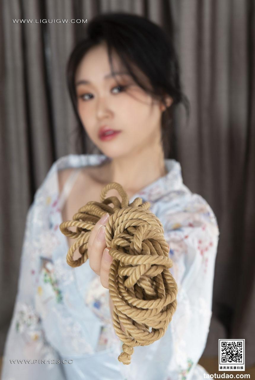 [Ligui丽柜] 2024.12.06 《绳缚丽莲》尔尔 [54P-72MB]