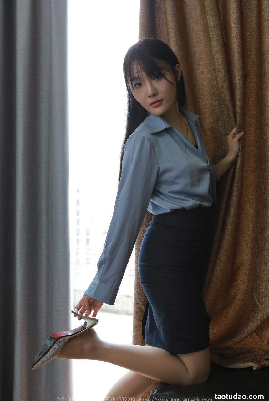 [IESS异思趣向] 2024.09.04 丝享家 1837 婉萍《蓝色衬衣》[86P-81MB]