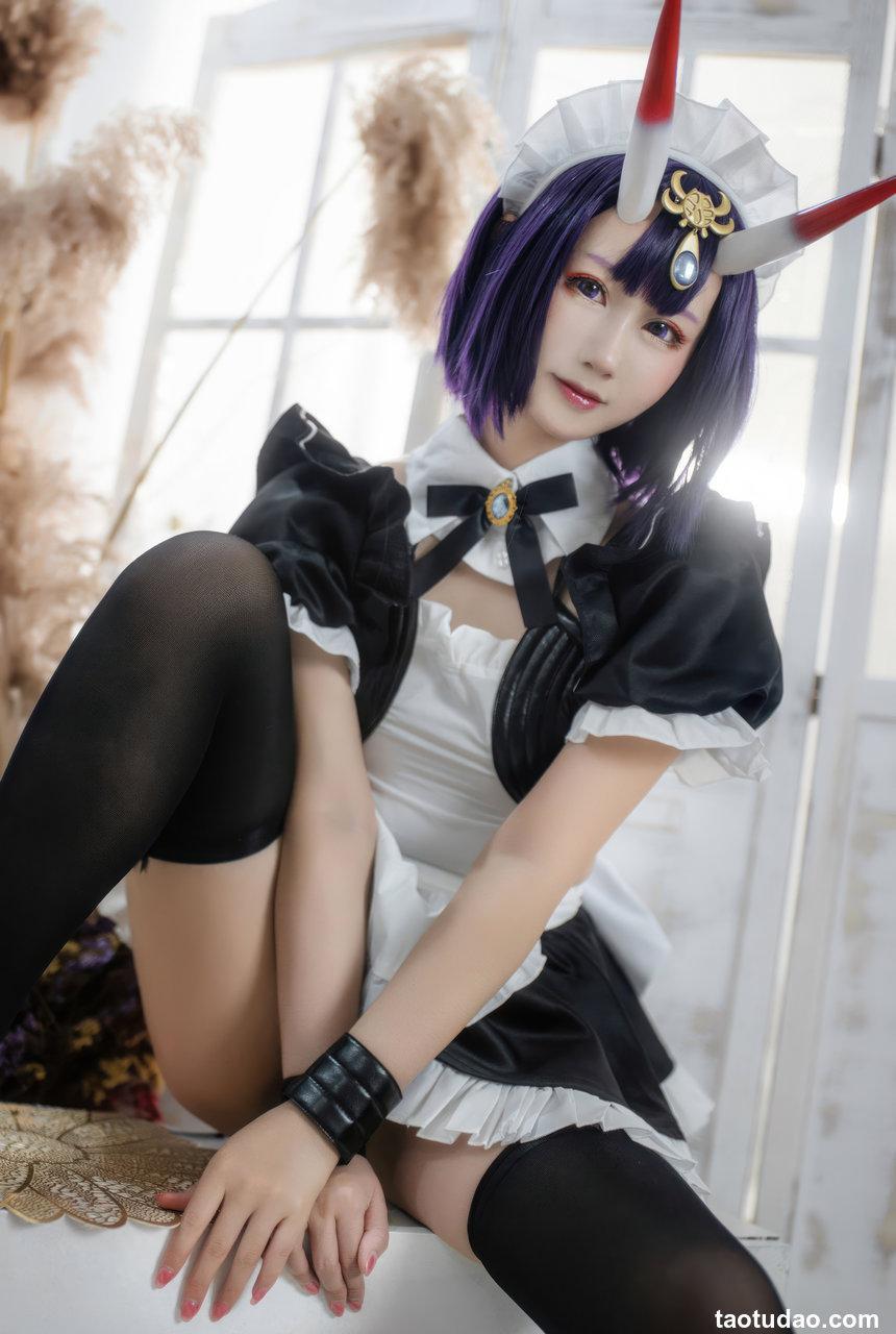 羽生三未-FGO-酒吞童子女仆[20P-148MB]