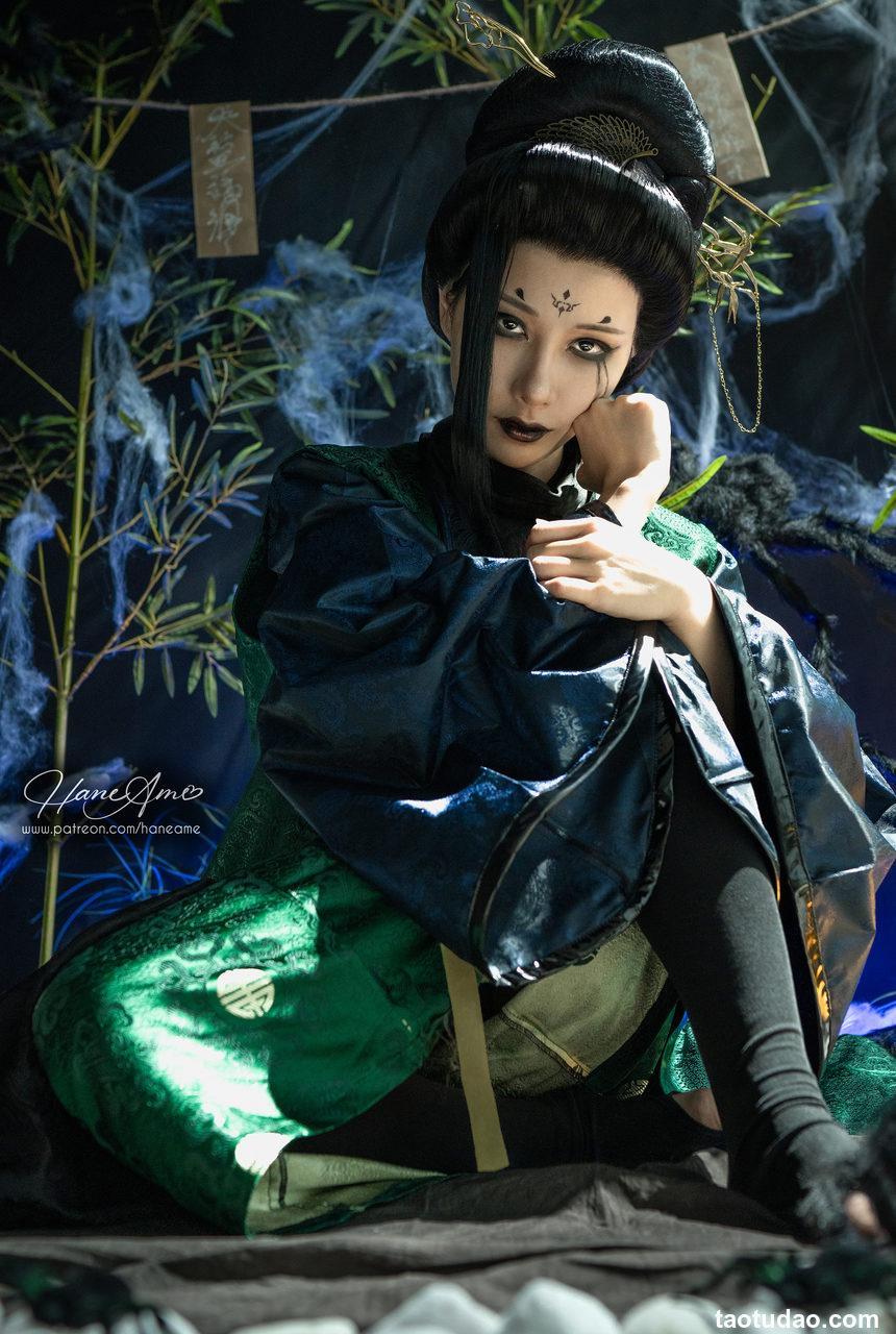 雨波（Haneame）黑神话四妹COS [33P 230M]