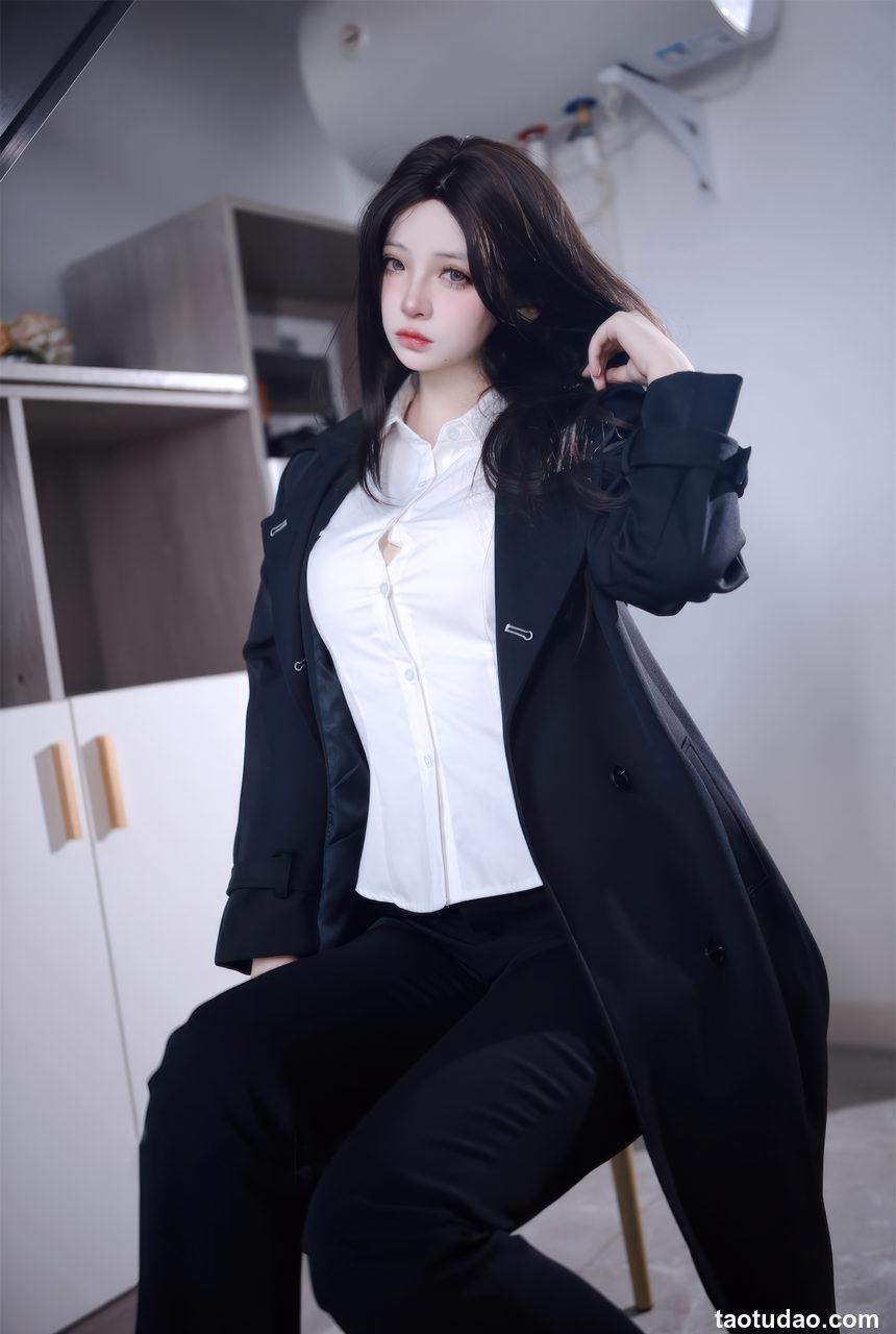 疯猫ss-少女衣橱-西装裤[44P-305MB]