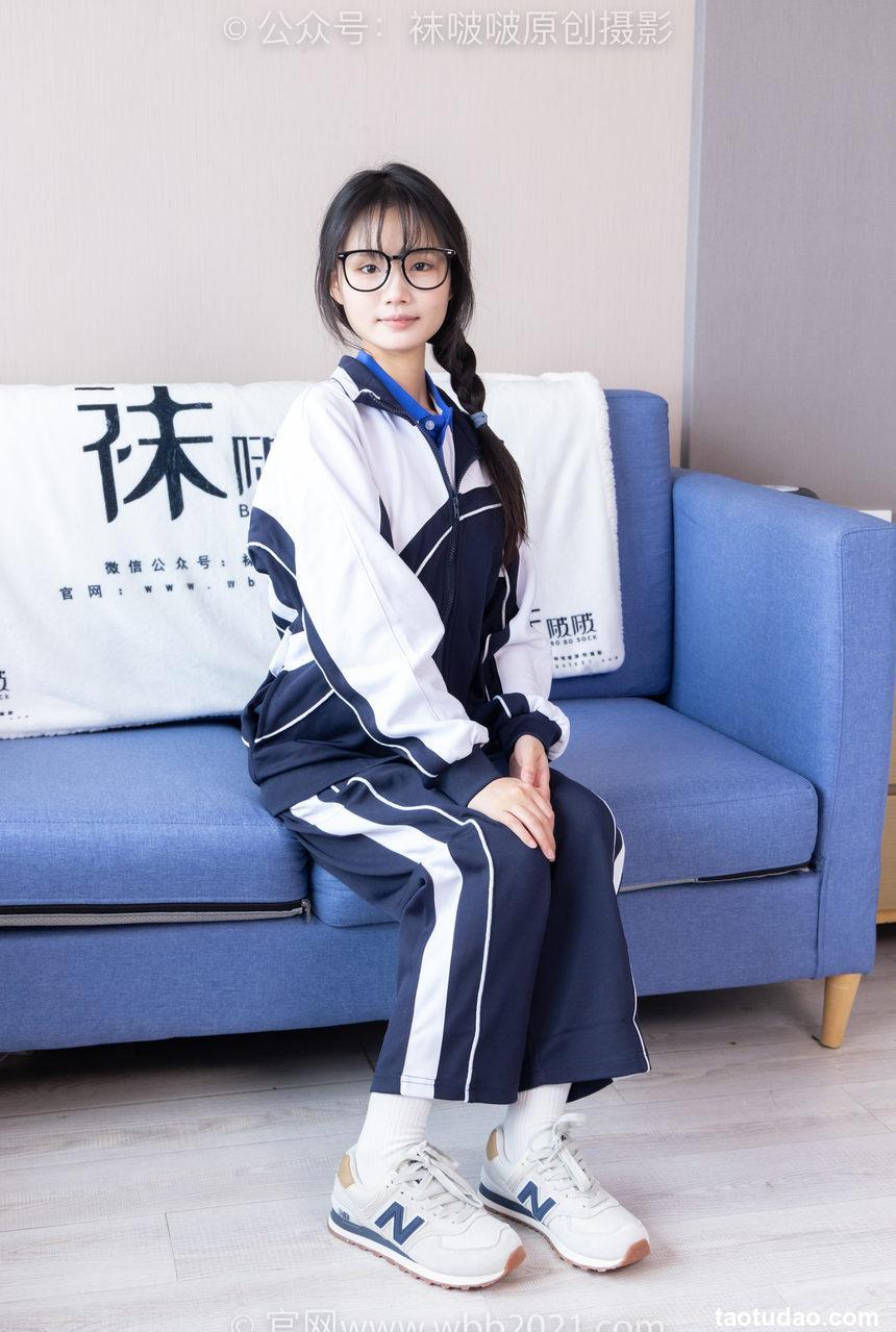 [BoBoSocks袜啵啵]NO.456 甜甜圈-运动鞋、白棉袜、裸足、校服[150P+1V／6.46GB]