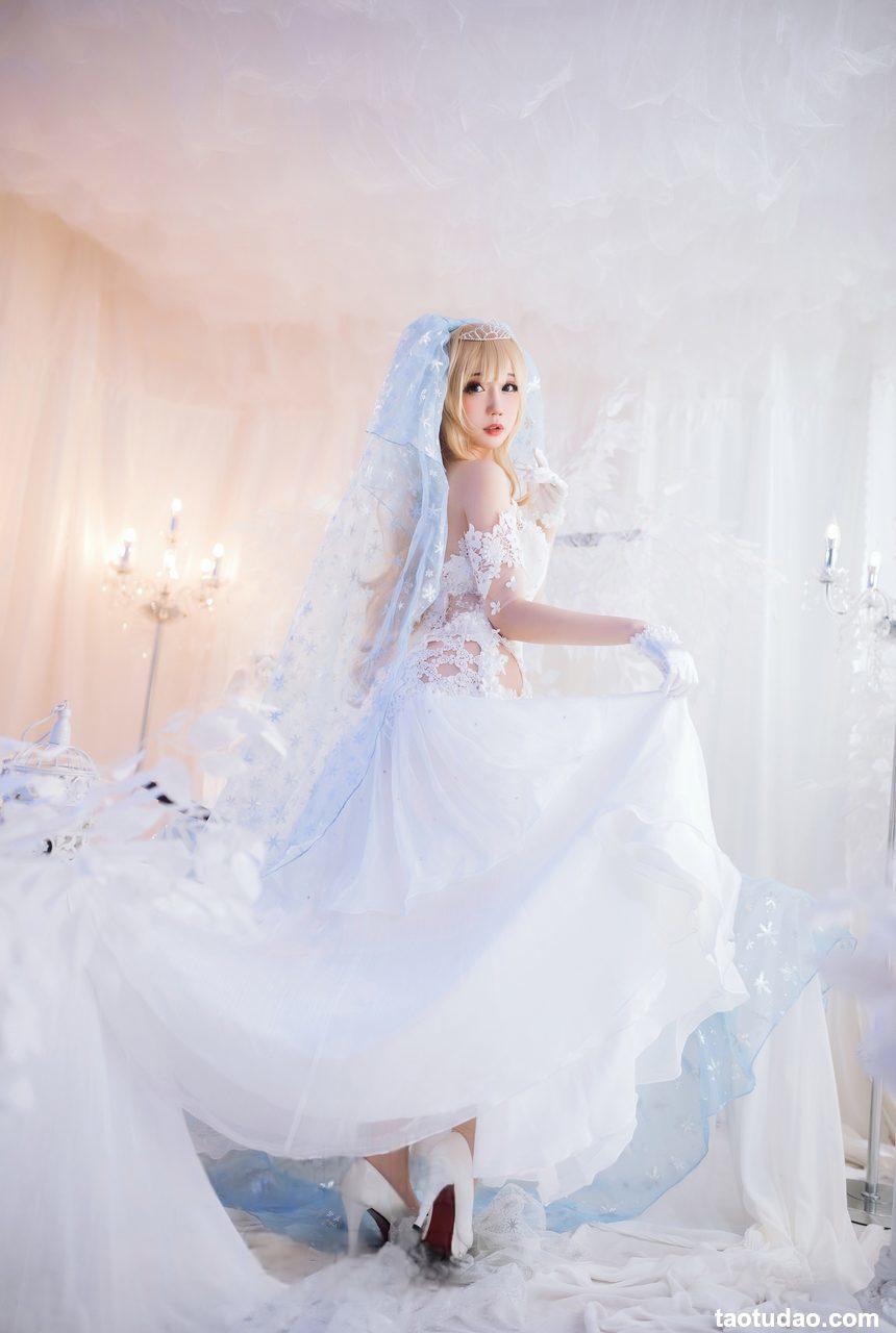 焖焖碳 –  少女前线 索米 婚纱[42P-148.8M]