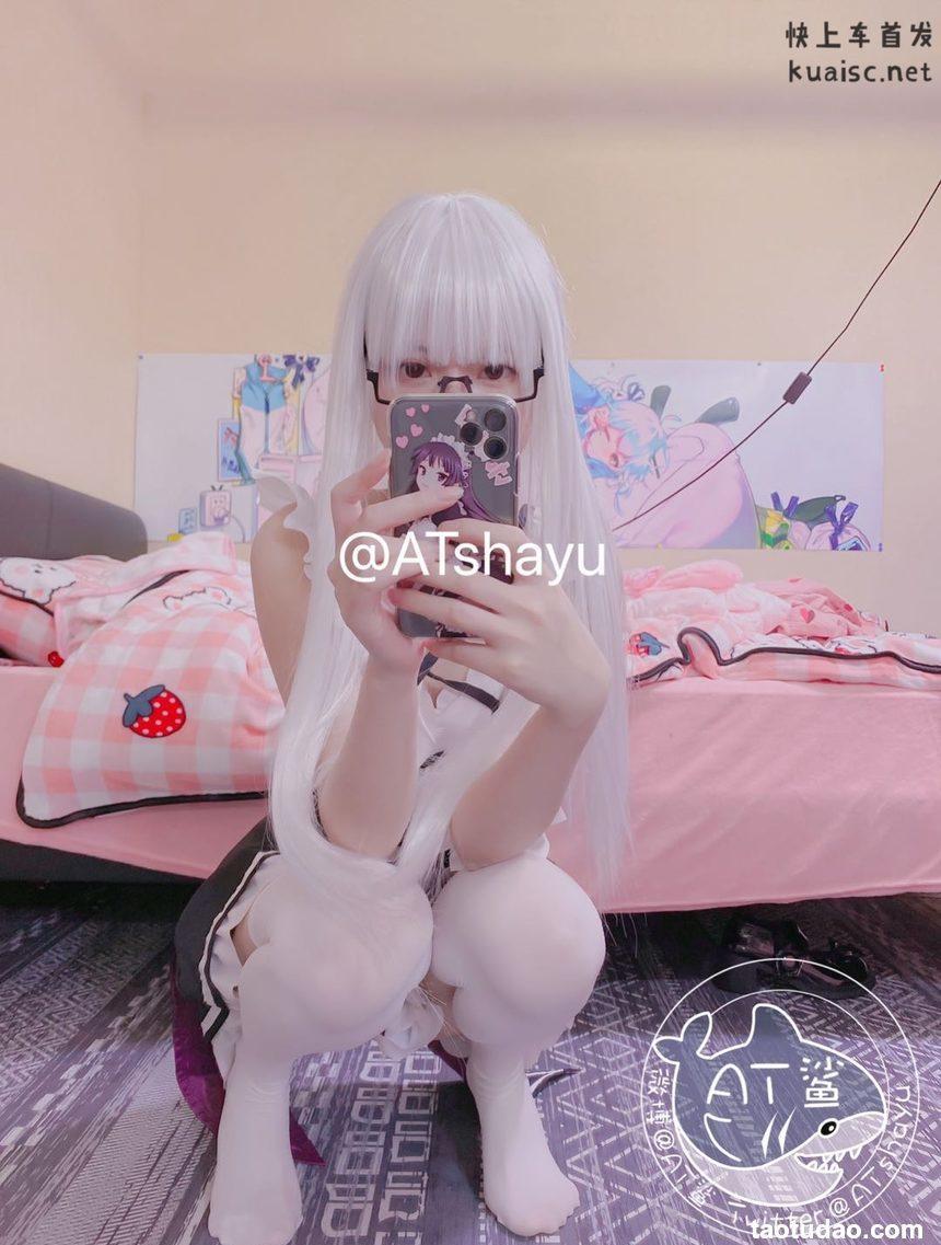 AT鲨 – NO.024 白丝女仆[29P-15M]