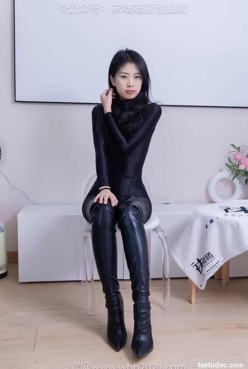 [BoBoSocks袜啵啵]NO.448 奶油 高跟长靴、肉丝、连体泳衣裤里丝[209P+1V／10.1GB]