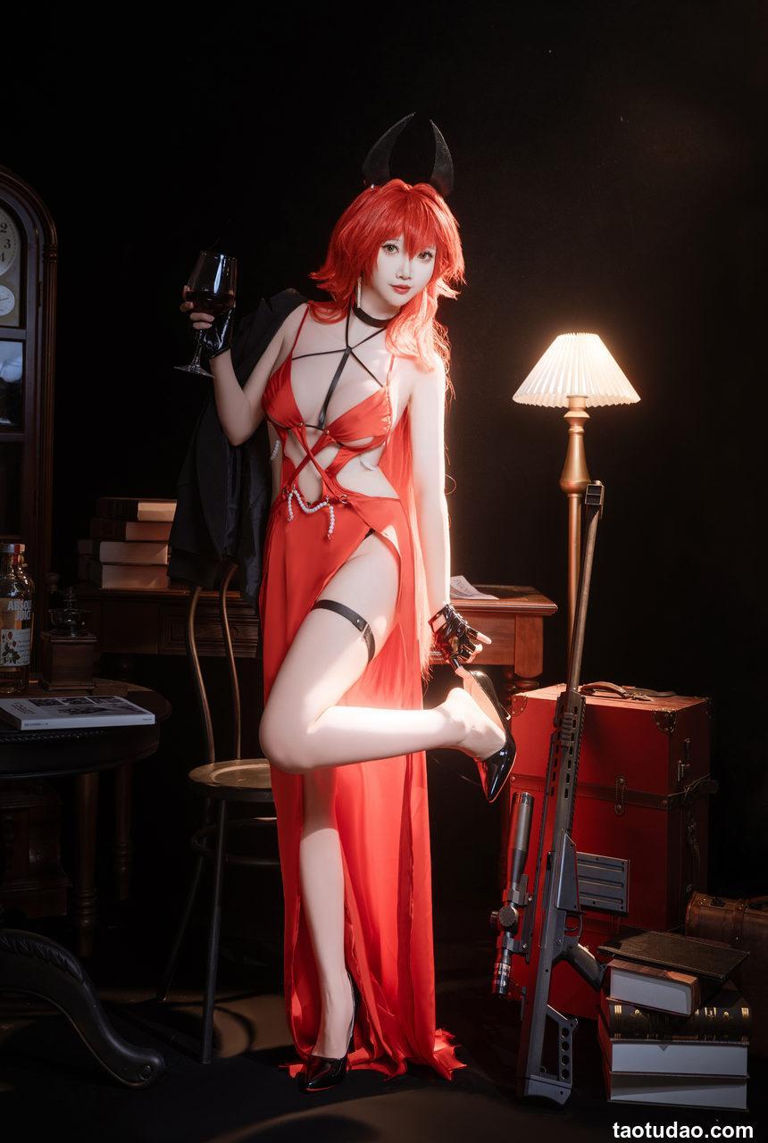 面饼仙儿 – NO.141 Nikke 小红帽礼服 [24P-245MB]