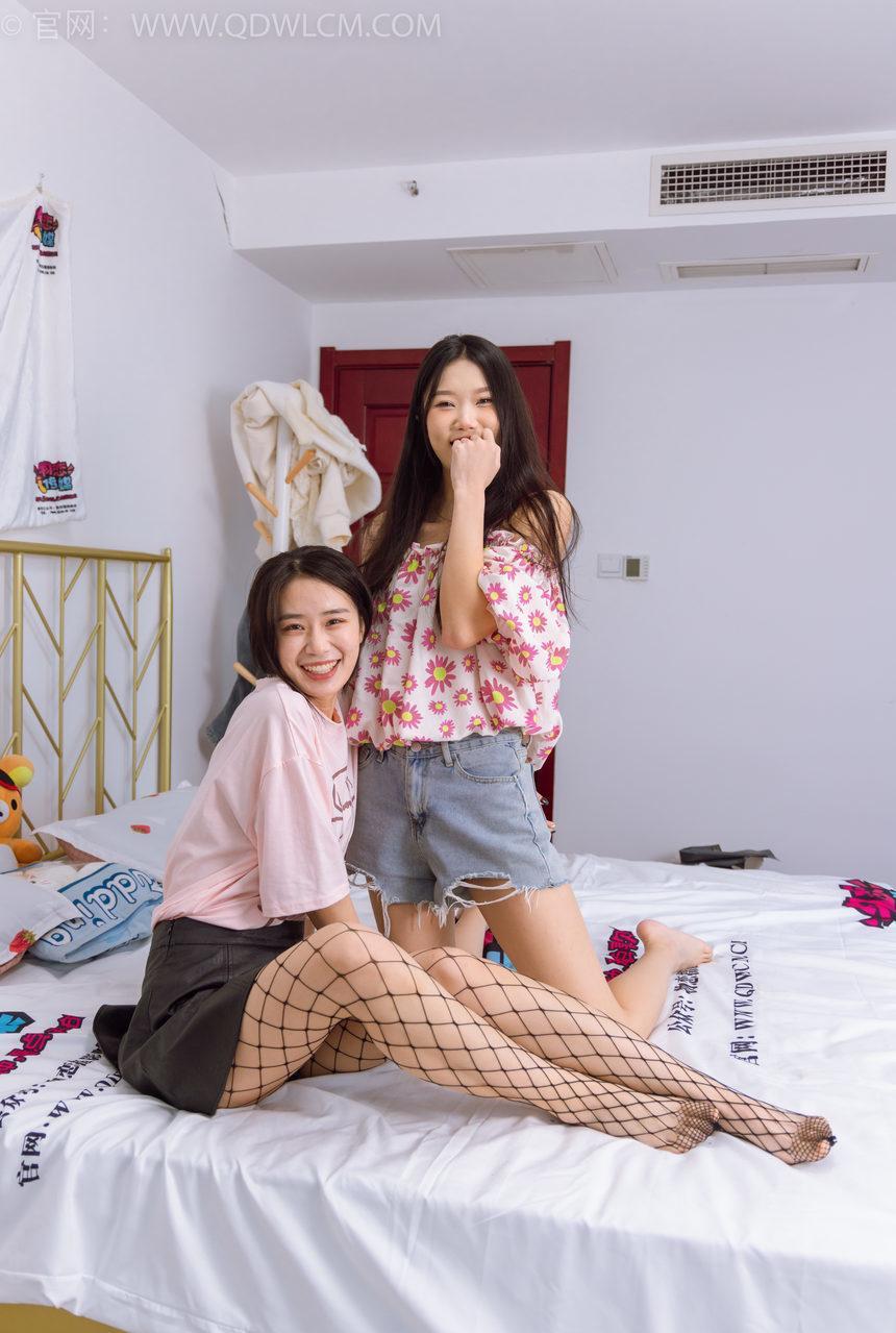 物恋传媒 NO.2021 菜菜&小竹-让梦冬眠[150P-1V-5.7G]