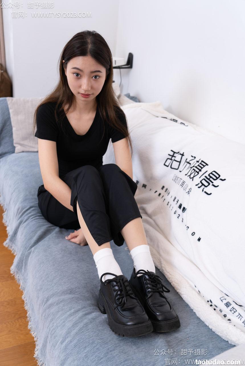 甜予摄影 NO.054 雪梨-皮鞋、白棉袜、肉丝[130P+2V／9.90GB]