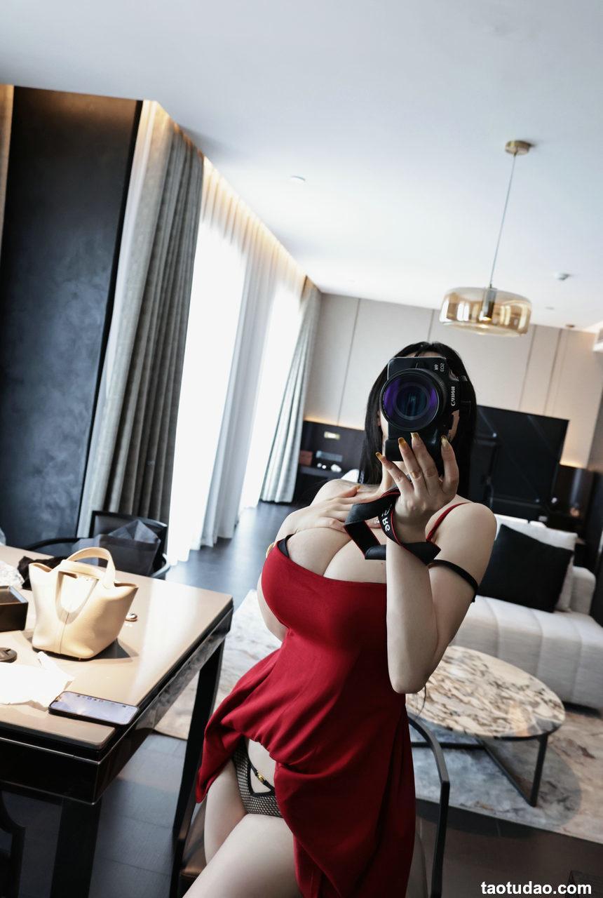 左公子666 - 红色包臀 [10P+7V-402MB]