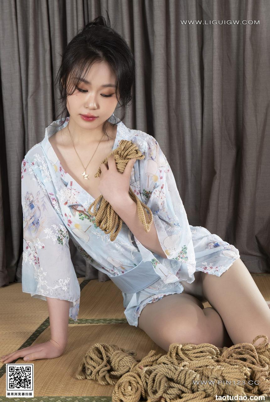 [Ligui丽柜] 2024.12.06 《绳缚丽莲》尔尔 [54P-72MB]