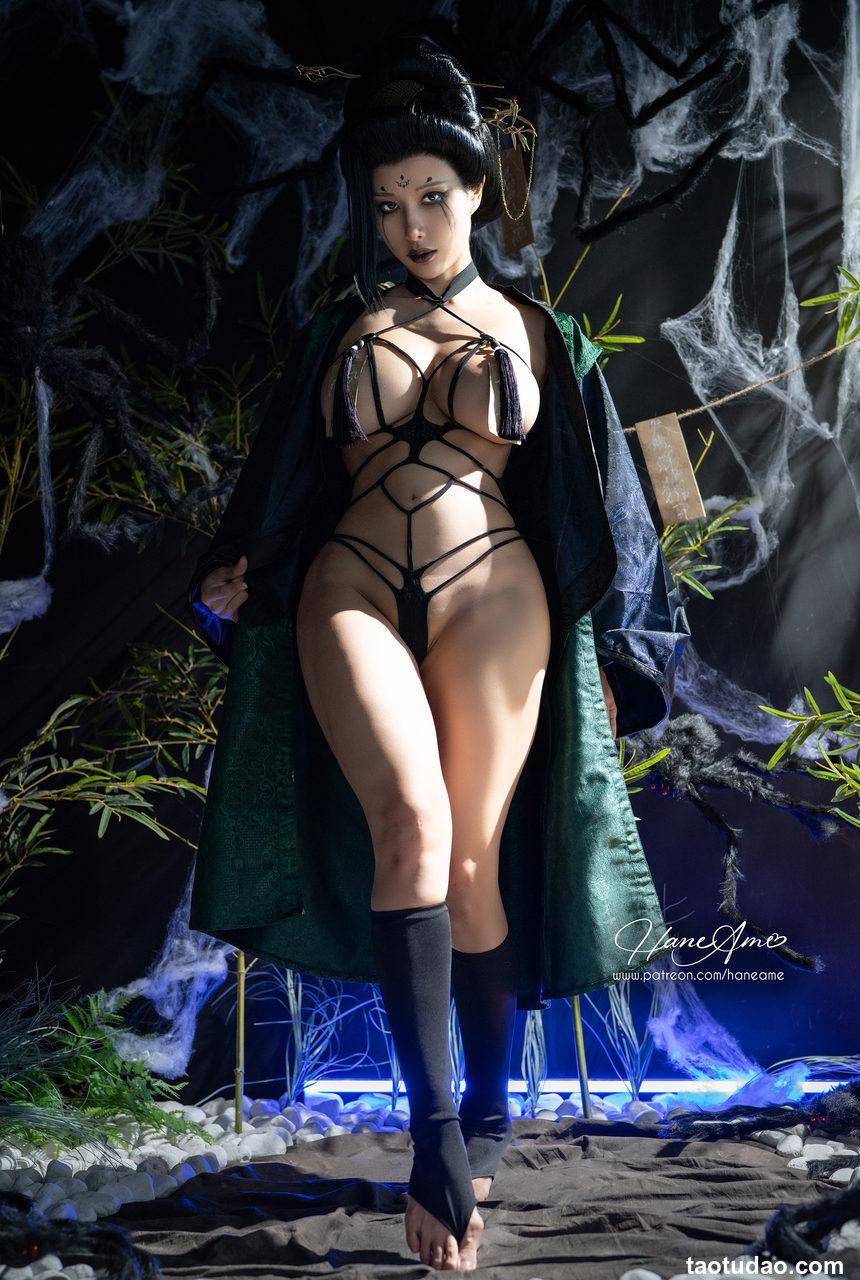 雨波（Haneame）黑神话四妹COS [33P 230M]