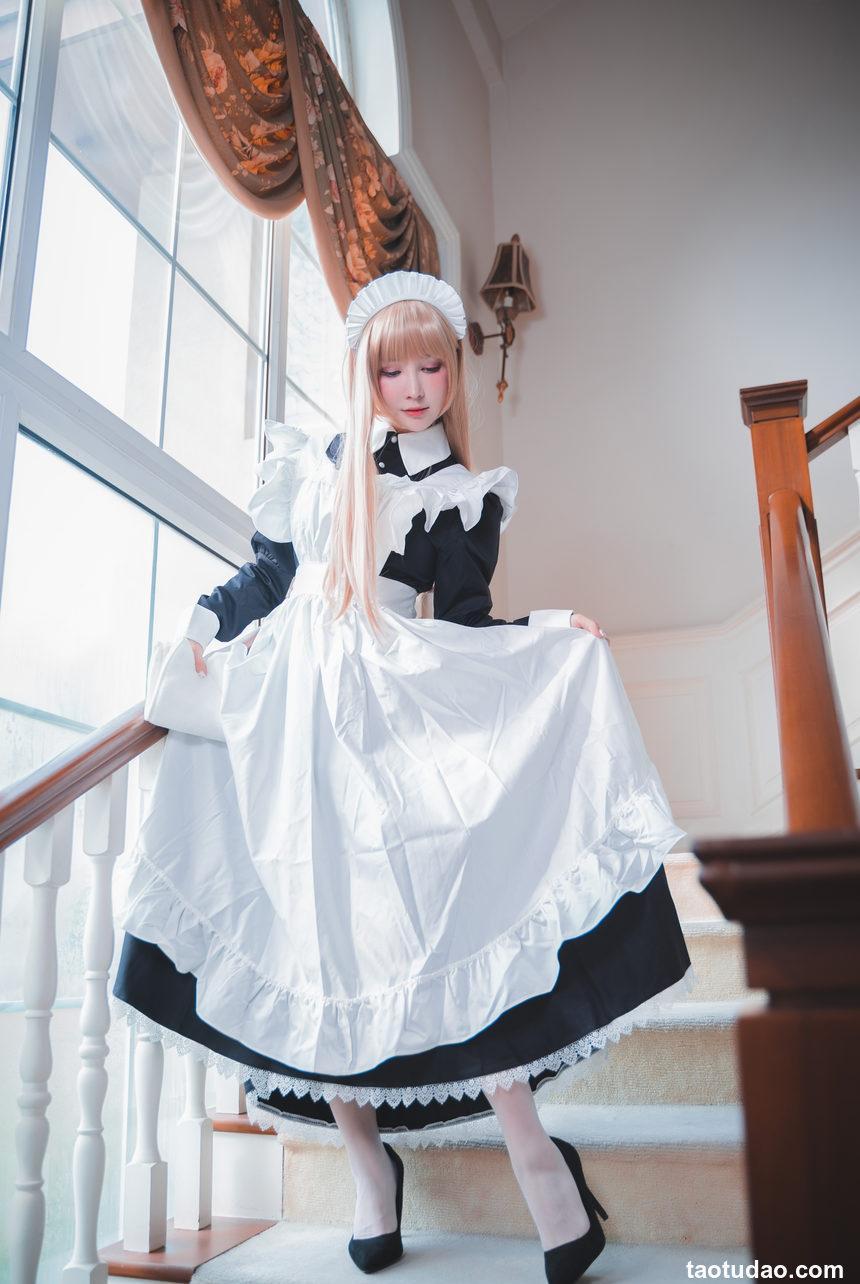 一千只猫薄禾 - NO.002 女仆[42P-328.7M]