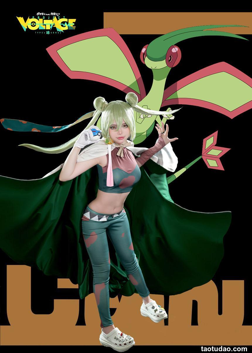 ZinieQ – NO.046 Project Voltage Miku Ground Type (Pokemon) [40P+10V／380MB]