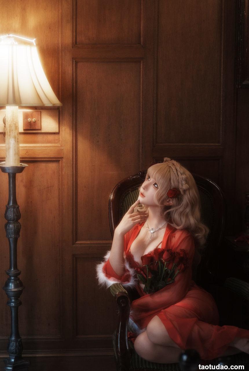 蠢沫沫-黑红纱裙[39P-1.47G]