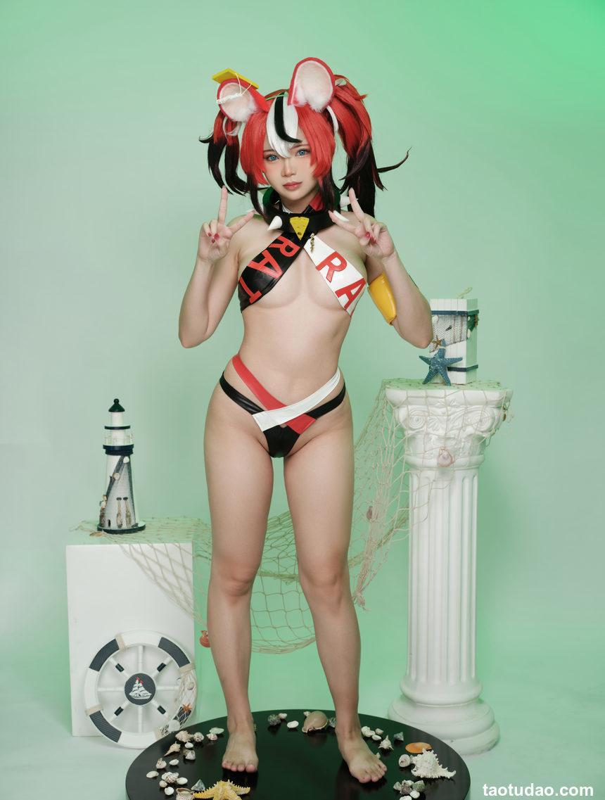 ZinieQ - NO.001 Hakos Baelz Pole Dancing[38P+2V-1.13G]